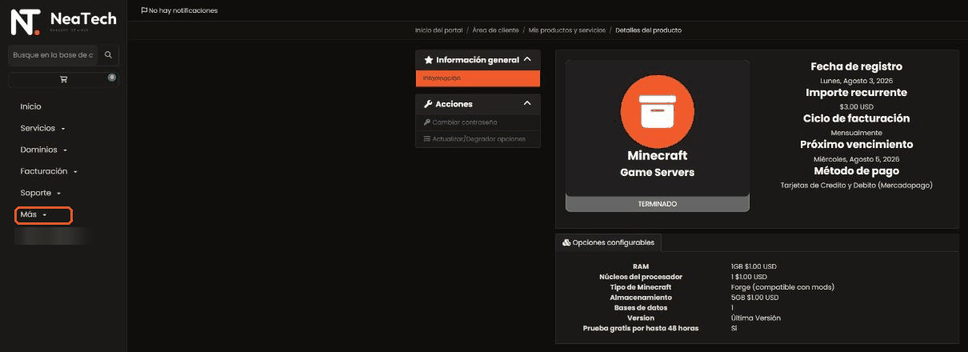 Cómo llegar a Abrir ticket y elegir el departamento